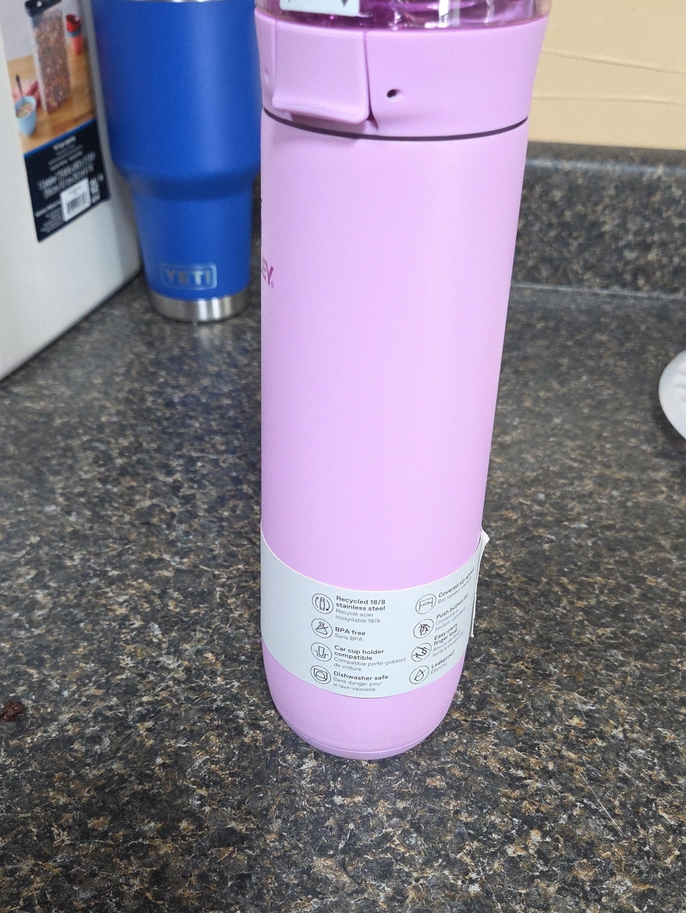 Stanley Spring Bottle 20 oz - Purple - Picture 4 of 6